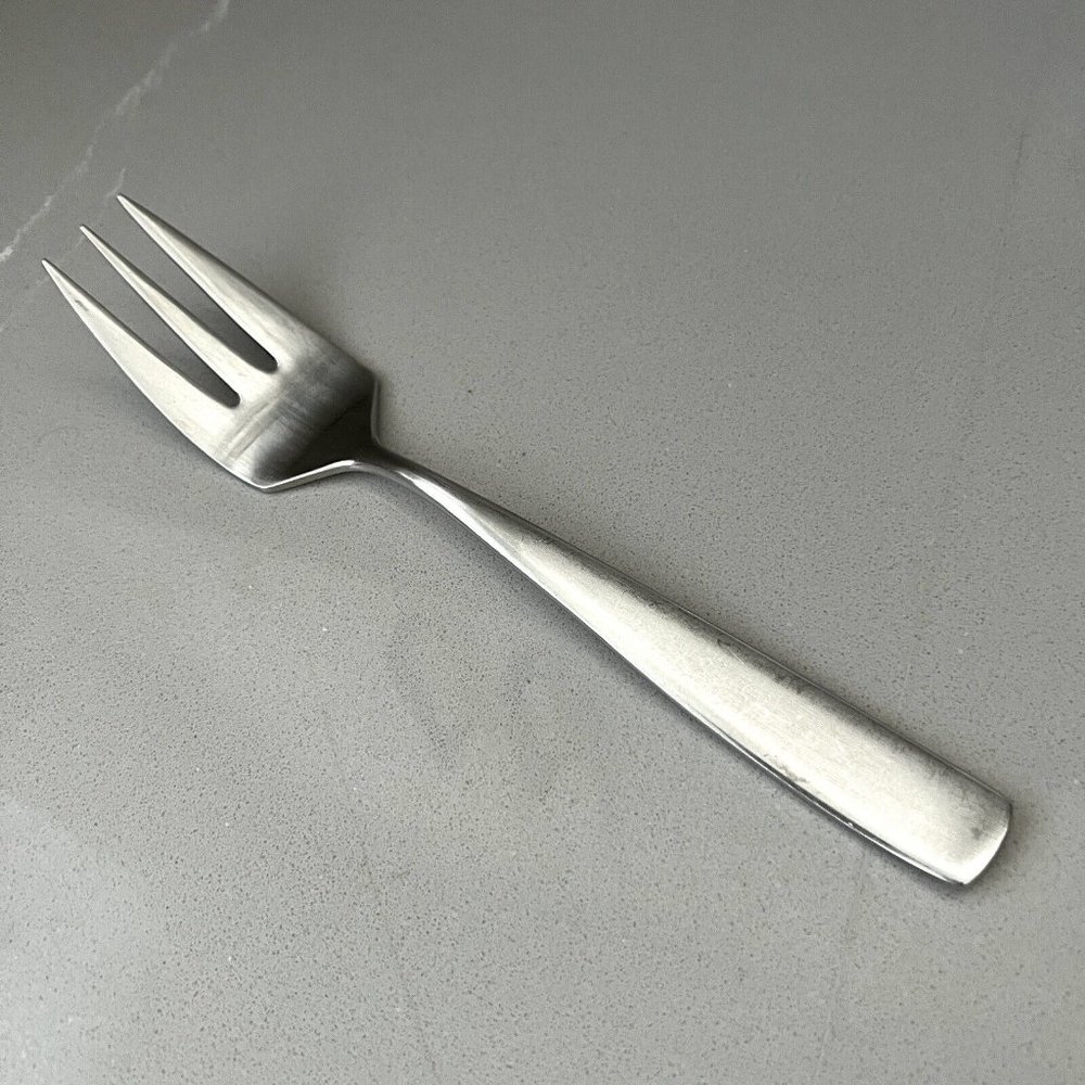 Yamazaki BOLO Serving Fork Satin Stainless Steel  Heavy 9.25”